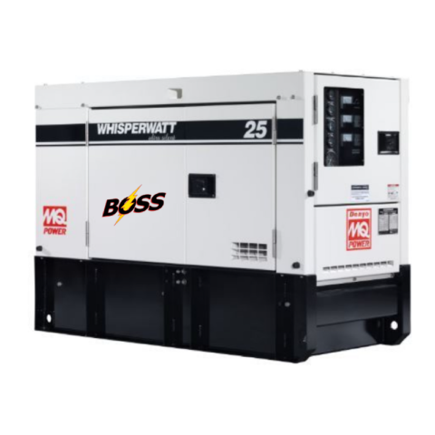 25kVA Portable Diesel Generator Skid Mounted - BossLTR